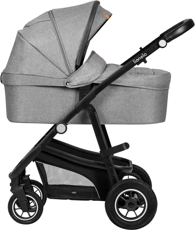 Коляска дитяча 3 в 1 Lionelo Bianka Grey Stone